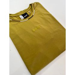 Camiseta Cotton Egípcio HB Básica - Amarelo Queima... - Atacado da Camiseteria Poa