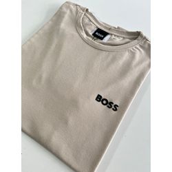 Camiseta Cotton Egípcio HB Estampada - bege - 1052... - Atacado da Camiseteria Poa