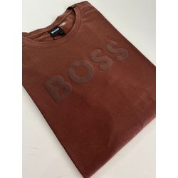 Camiseta Luxo HB Estampada - Marrom - 1050164130 - Atacado Porto Alegre