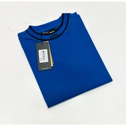 Camiseta Algodão Egípcio HB - Azul - 1081160199 - Atacado da Camiseteria Poa