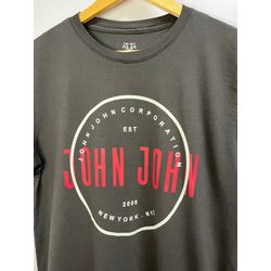 Camiseta Nacional Diferenciada JJ - Cinza - 103013... - Atacado Porto Alegre