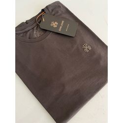 Camiseta Nacional Diferenciada JJ - Marrom - 10301... - Atacado da Camiseteria Poa