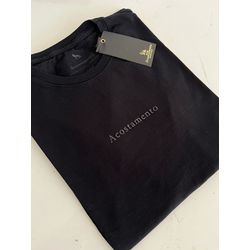 Camiseta Nacional Diferenciada Aco - Preto - acos0... - Atacado da Camiseteria Poa
