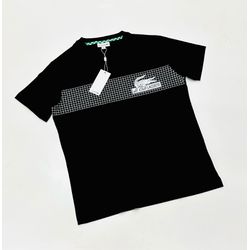 Camiseta Algodão Egípcio LCT - Preto - 108118063 - Atacado da Camiseteria Poa