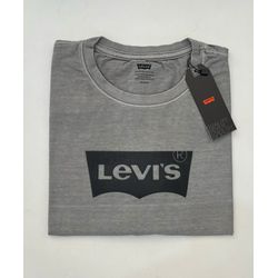 Camiseta Nacional Diferenciada LVS - Cinza - 10301... - Atacado da Camiseteria Poa