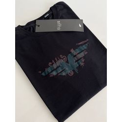 Camiseta Nacional Diferenciada ELS - Preto - 10301... - Atacado Porto Alegre