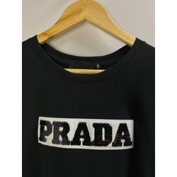 Camiseta Cotton Egípcio Prd Estampada - Preto - 1... - Atacado da Camiseteria Poa