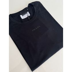 Camiseta Cotton Egípcio Prd básica - Preto - 10522... - Atacado Porto Alegre