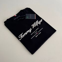 Camiseta Algodão Egípcio TH - Preto - 108130093 - Atacado Porto Alegre