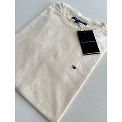 Camiseta Importada TH Básica - Off White - impth0... - Atacado Porto Alegre