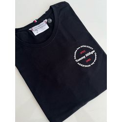 Camiseta Cotton Egípcio TH Estampada - Preto - 105... - Atacado da Camiseteria Poa