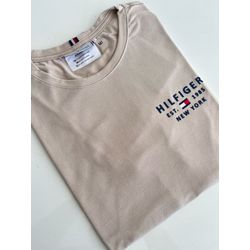 Camiseta Cotton Egípcio TH Estampada - Bege - 1050... - Atacado da Camiseteria Poa