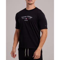 Camiseta Algodão Egípcio TH - Preto - 1081300113 - Atacado Porto Alegre
