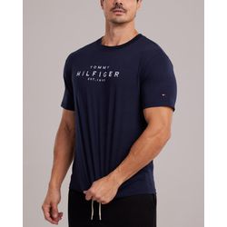 Camiseta Algodão Egípcio TH - Azul marinho - 10813... - Atacado Porto Alegre