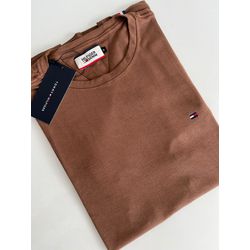 Camiseta Luxo Básica TH - Marrom - 1050300113 - Atacado Porto Alegre