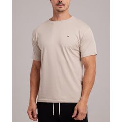Camiseta Algodão Egípcio TH - Bege - 1081300119 - Atacado Porto Alegre
