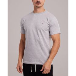 Camiseta Algodão Egípcio TH - Cinza - 1081300117 - Atacado Porto Alegre