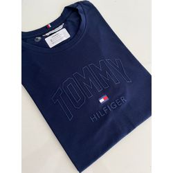 Camiseta Cotton Egípcio TH Básica - Azul Marinho -... - Atacado Porto Alegre