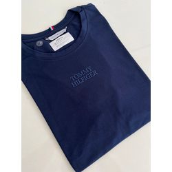 Camiseta Cotton Egípcio TH Básica - Azul marinho -... - Atacado Porto Alegre