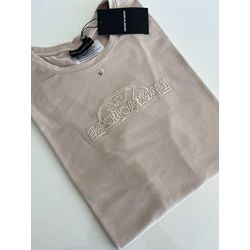 Camiseta Cotton Egípcio Arm - Bege - cottonarm0008 - Atacado Porto Alegre