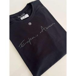 Camiseta Cotton Egípcio Arm - Preto - cottonarm00... - Atacado Porto Alegre