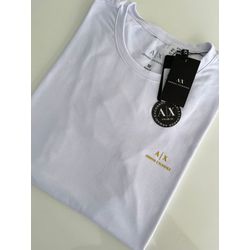 Camiseta Cotton Egípcio Arm - Branco - 1052030222 - Atacado Porto Alegre