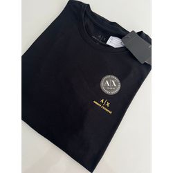 Camiseta Cotton Egípcio Arm - Preto - 1052030221 - Atacado Porto Alegre