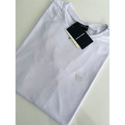 Camiseta Cotton Egípcio Arm - Branco - 1052030217 - Atacado Porto Alegre