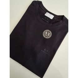 Camiseta Cotton Egípcio Arm - Preto - 1052030225 - Atacado Porto Alegre