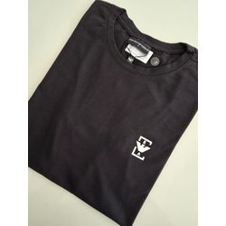 Camiseta Cotton Egípcio Arm - Preto - 1052030224 - Atacado Porto Alegre