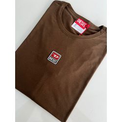 Camiseta Cotton Egípcio DSL Estampada - Marrom - 1... - Atacado Porto Alegre