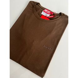 Camiseta Cotton Egípcio DSL Estampada - Marrom - 1... - Atacado Porto Alegre