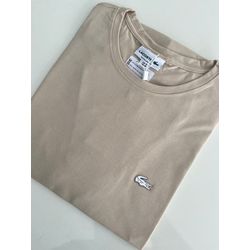 Camiseta Cotton Egípcio LCT - Bege - cottonLCT0031 - Atacado Porto Alegre