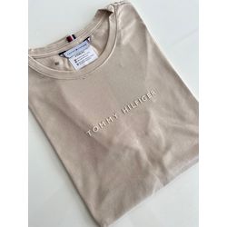 Camiseta Cotton Egípcio TH - Bege - 1050900154 - Atacado Porto Alegre