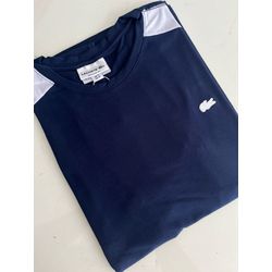 Camiseta Cotton Egípcio LCT - Azul Marinho jacaré ... - Atacado da Camiseteria Poa