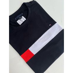 Camiseta Cotton Egípcio TH Estampada - Preto com b... - Atacado Porto Alegre