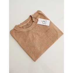 Camiseta Baby look Feminina - Marrom - babyLVSC000 - Atacado Porto Alegre