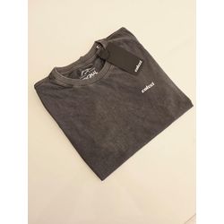 Camiseta Baby look Feminina CLC - Cinza - babyCLC0... - Atacado Porto Alegre