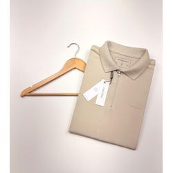 Gola Polo Premium ELS Ziper - Bege - golapoloels0... - Atacado Porto Alegre
