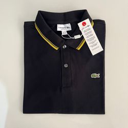 Gola Polo Premium Lct - Preto com Amarelo - 155332... - Atacado Porto Alegre