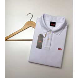 Gola Polo Premium LVS - Branco - golapoloels0021 - Atacado Porto Alegre