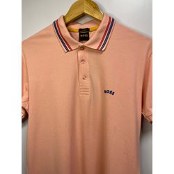 Gola Polo Premium HB - Salmão - 8010160143 - Atacado da Camiseteria Poa