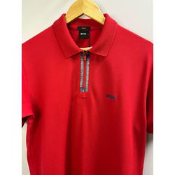 Gola Polo Premium HB Ziper - Vermelho - 8010160170 - Atacado Porto Alegre