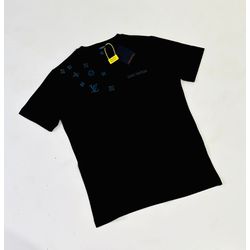 Camiseta Importação LV Estampada - Preto - Importa... - Atacado da Camiseteria Poa