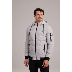 Jaqueta Arm Puffer - Cinza - 1015532 - Atacado Porto Alegre