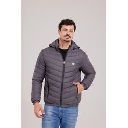 Jaqueta ARM Puffer - Cinza - 1015543 - Atacado Porto Alegre