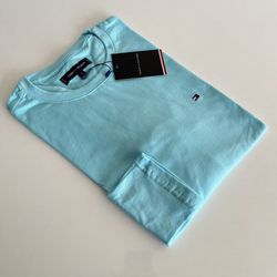 Camiseta Manga Longa TH - Verde Agua - 588 - Atacado da Camiseteria Poa