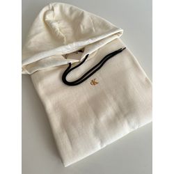 Moletom FEMININO C/ Capuz GAP - Off White - MolFe... - Atacado Porto Alegre