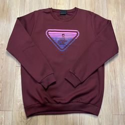 Moletom S/ Capuz PRD - Vinho - 902028017 - Atacado da Camiseteria Poa