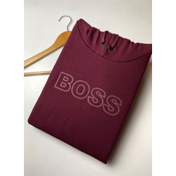 Moletom C/ Capuz HB - Vinho - 902016364 - Atacado da Camiseteria Poa